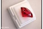 Vakker Rubin "Pigeon Blood"  2,50 CT med sertifikat 